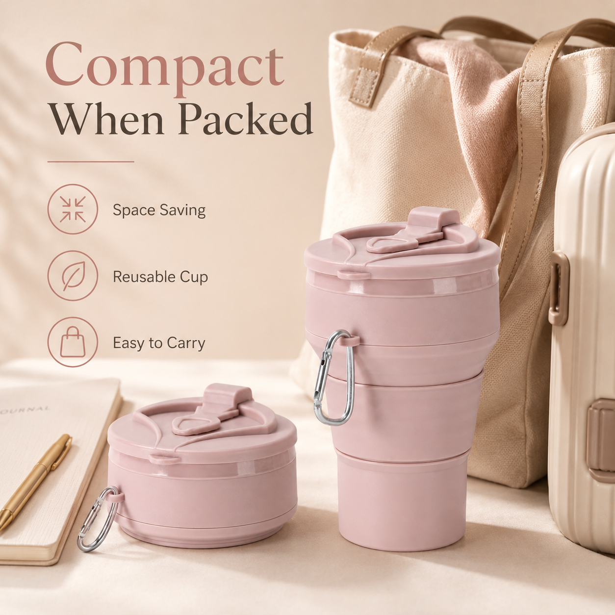 Collapsible Travel Cup