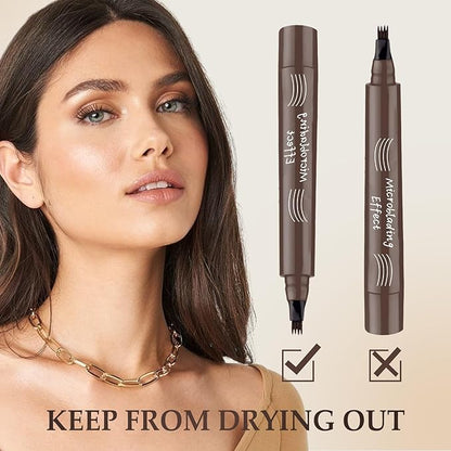 🔥LAST DAY - BUY 1 GET 1 FREE JUST $8.49 EACH🔥2026 Upgraded Natural Brows Eyebrow Pen