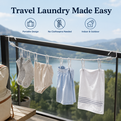 Portable Travel Clothesline