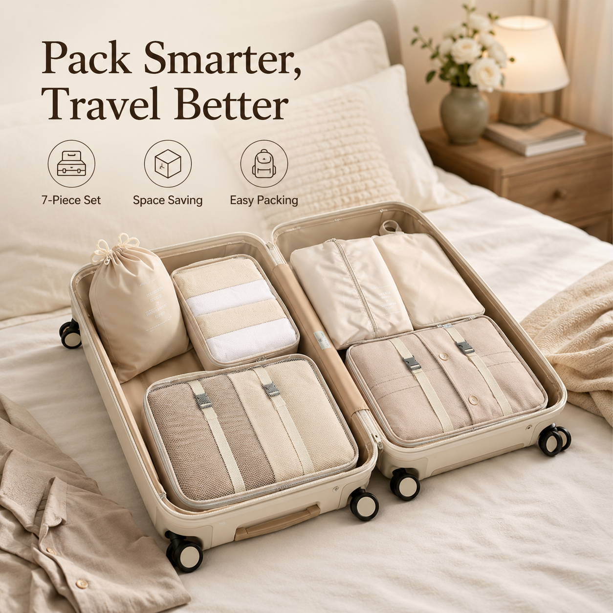 Travel Packing Cube Set