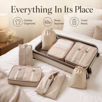 Travel Packing Cube Set