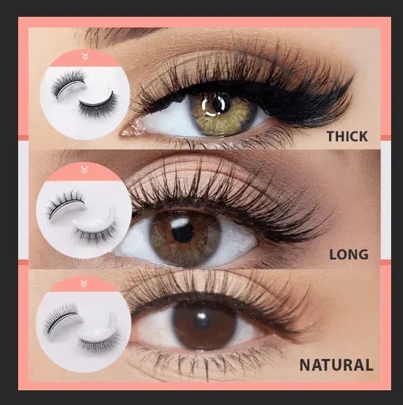 🔥LAST DAY - BUY 1 GET 1 FREE JUST $8.99 EACH🔥🎉Reusable Adhesive Eyelashes