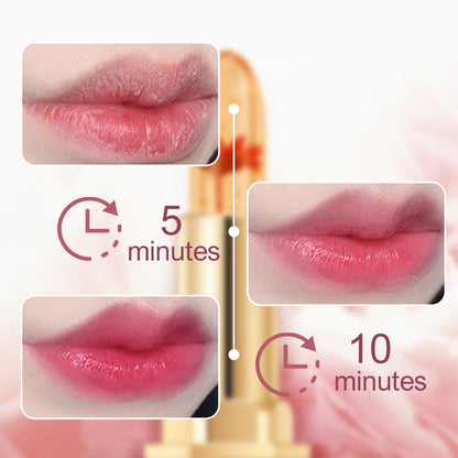 👄Crystal Flower Temperature Color Change Jelly Lipstick